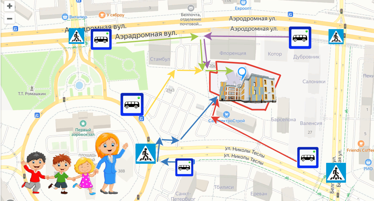 Карта проезда